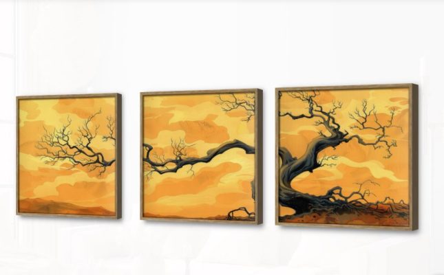 لوحات مودرن زيتية طبيعة SA2529 كل التابلوهات المودرن, اشجار, سحاب, صحراء, نبات الصبار اصفر, برتقالى, بنى - بيج الوان زيتية - اكريليك, كلاسيك – نيو كلاسيك, لوحات فنية, مودرن غرفة الاستقبال, غرفة المعيشة, مدخل المنزل, مكاتب – شركات - اعمال شروق - غروب, فصل الخريف بالعرض, ببرواز, برواز خشبى, مربع, مستطيل