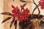 تابلوه مودرن - زهور حمراء SA15125 تابلوهات مودرن احمر - نبيتى كلاسيك – نيو كلاسيك غرفة الاستقبال