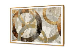 تابلوه مودن-اشكال هندسيه SA15031 كل التابلوهات المودرن, اشكال هندسية و زخارف بنى - بيج, رمادى, فضى – ذهبى اشكال هندسية و زخارف, دوائر, لوحات فنية, مودرن غرفة الاستقبال, غرفة المعيشة, مدخل المنزل, مكاتب – شركات - اعمال بالعرض, ببرواز, برواز SF9, برواز ذهبى, مستطيل