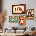 Coffe-Shopتابلوهات مودرن SA16817 كل التابلوهات المودرن, قهوة, مشروبات – اطعمة - المطبخ اسود, برتقالى, بنى - بيج الستريشن - فيكتور, لوحات فنية, مودرن غرفة الطعام - المطبخ ببرواز, برواز خشبى, مستطيل