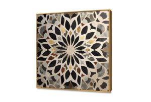 لوحات فنية زخارف هندسيه -بنى SA17370 كل التابلوهات المودرن, زخارف اسلامية, اسلامى - ايات قرآنية و خط عربى اخضر - زيتى, بنى - بيج اشكال هندسية و زخارف, ديجيتال آرت, لوحات فنية, مودرن غرفة الاستقبال, مدخل المنزل, مكاتب – شركات - اعمال ببرواز, برواز ذهبى, مربع