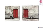 لوحة كلاسيك - سيارة SA20111 تابلوهات مودرن احمر - نبيتى كلاسيك – نيو كلاسيك غرفة شباب