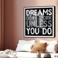 تابلوه كلمات تشجيعيه SA20700 كل التابلوهات المودرن, مميزة و مختارة, English Text & Quotes ابيض و اسود, اسود, اللون الواحد, الوان داكنة, رمادى ديجيتال آرت, قابل للتعديل, كتابات و حروف, لوحات فنية غرفة المعيشة, غرفة شباب اكريليك, ببرواز, برواز SF9, برواز اسود, مربع