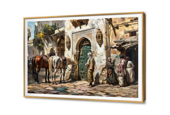 تابلوه كلاسيكي - شوارع القاهرة قديمًا SA21734 كل التابلوهات المودرن, ابواب, مصر القديمة, اماكن و مدن و مباني, مصر اببيض - اوف وايت, بنى - بيج الوان زيتية - اكريليك, كلاسيك – نيو كلاسيك, لوحات فنية غرفة الاستقبال, غرفة المعيشة, مكاتب – شركات - اعمال بالعرض, ببرواز, برواز SF9, برواز ذهبى, مستطيل