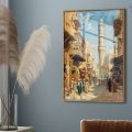 لوحة حائط - مصر SA21550 كل التابلوهات المودرن, اماكن اسلامية و عربية, مصر القديمة, اسلامى - ايات قرآنية و خط عربى, اماكن و مدن و مباني, مصر ازرق - تركواز, بنى - بيج الوان زيتية - اكريليك, كلاسيك – نيو كلاسيك, لوحات فنية غرفة الاستقبال, غرفة المعيشة, مدخل المنزل اكريليك, بالطول, ببرواز, برواز خشبى, مستطيل