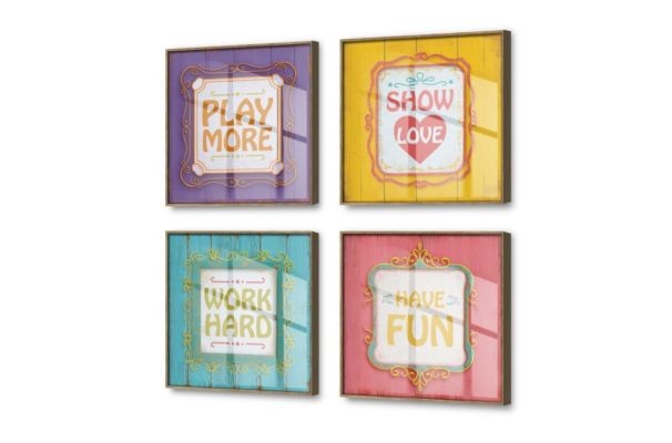 تابلوه - نصوص تحفيزيه SA23764 كل التابلوهات المودرن, English Text & Quotes ازرق - تركواز, اصفر, برتقالى, بينك – فوشيا, موف – ارجوانى اشكال هندسية و زخارف, قابل للتعديل, كتابات و حروف, لوحات فنية غرفة الاستقبال, غرفة المعيشة, غرفة بنات, غرفة شباب اكريليك, ببرواز, برواز خشبى, مربع