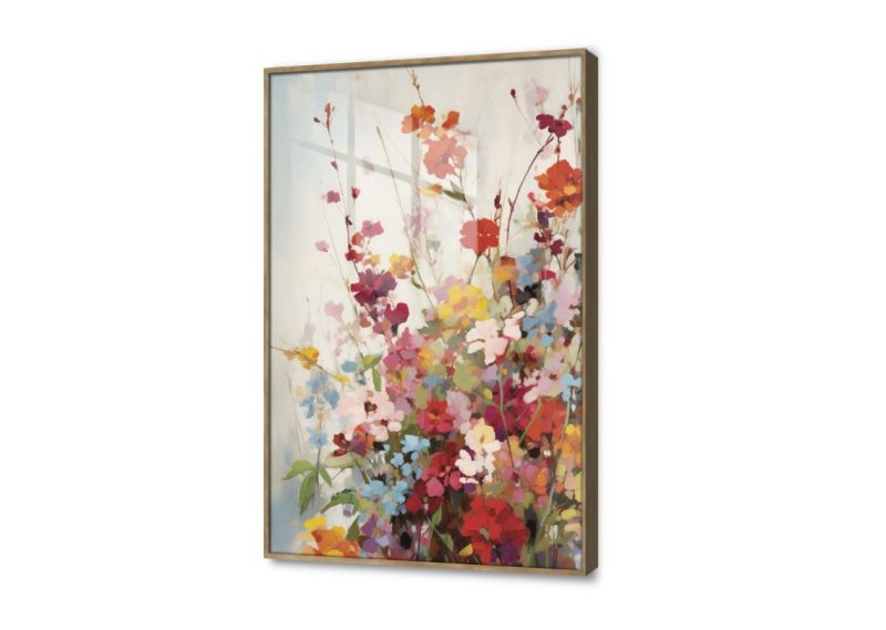 لوحات ديكور زهورو وورود ملونة SA24378 كل التابلوهات المودرن, ورود - زهور - نباتات متعدد الالوان الوان زيتية - اكريليك, لوحات فنية, مودرن غرفة الاستقبال, غرفة المعيشة, غرفة النوم, مدخل المنزل, مكاتب – شركات - اعمال فصل الربيع اكريليك, بالطول, ببرواز, برواز خشبى, مستطيل
