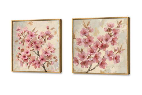 لوحات ديكور زهور و رورود- بينك SA24759 كل التابلوهات المودرن, ورود - زهور - نباتات بنى - بيج, بينك – فوشيا الوان مائية, لوحات فنية, مودرن غرفة الاستقبال, غرفة المعيشة, غرفة النوم, مدخل المنزل, مكاتب – شركات - اعمال فصل الربيع بالعرض, ببرواز, برواز ذهبى, مستطيل