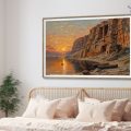 لوحات ديكور - معابد فرعونية SA24821 كل التابلوهات المودرن, دول و مدن مشهورة, مصر الفرعونية, اماكن و مدن و مباني, مصر برتقالى, بنى - بيج الوان زيتية - اكريليك, لوحات فنية, مودرن غرفة المعيشة, مدخل المنزل, مكاتب – شركات - اعمال شروق - غروب بالعرض, ببرواز, برواز SF9, برواز خشبى, مستطيل