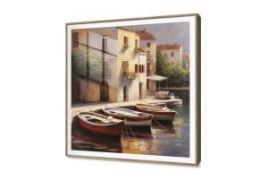 تابلوهات مودرن - مراكب SA27529 كل التابلوهات المودرن, قوارب و مراكب, لوحات مدن على البحر, بحار و شواطئ و مراكب, اماكن و مدن و مباني اخضر - زيتى, بنى - بيج الوان زيتية - اكريليك, كلاسيك – نيو كلاسيك, لوحات فنية, مودرن غرفة الاستقبال, غرفة المعيشة, مكاتب – شركات - اعمال اجازة الصيف اكريليك, ببرواز, برواز SF9, برواز خشبى, مربع