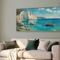 تابلوه مودرن - منظر طبيعي SA27260 كل التابلوهات المودرن, قوارب و مراكب, بحار و شواطئ و مراكب ابيض - اوف وايت, ازرق - تركواز الوان زيتية - اكريليك, دول البحر المتوسط, لوحات فنية, مودرن غرفة الاستقبال, غرفة المعيشة, مكاتب – شركات - اعمال اجازة الصيف بالعرض, ببرواز, برواز خشبى, مستطيل