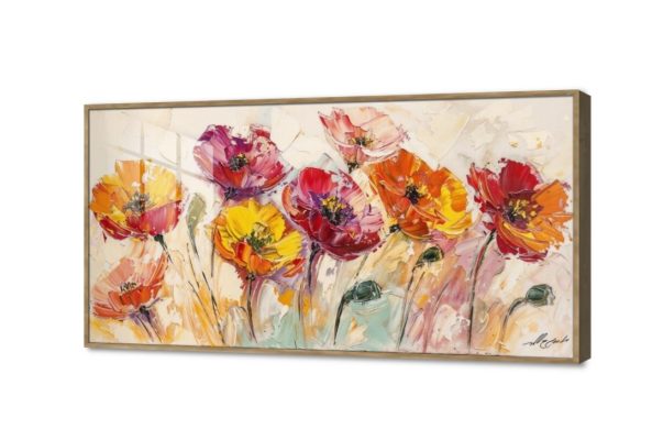 لوحات مودرن - ورود ملونة SA28208 كل التابلوهات المودرن, ورود - زهور - نباتات اصفر, برتقالى, بينك – فوشيا الوان زيتية - اكريليك, لوحات فنية, مودرن غرفة الاستقبال, غرفة المعيشة, غرفة نوم, مدخل المنزل, مكاتب – شركات - اعمال فصل الربيع اكريليك, بالعرض, ببرواز, برواز خشبى, مستطيل