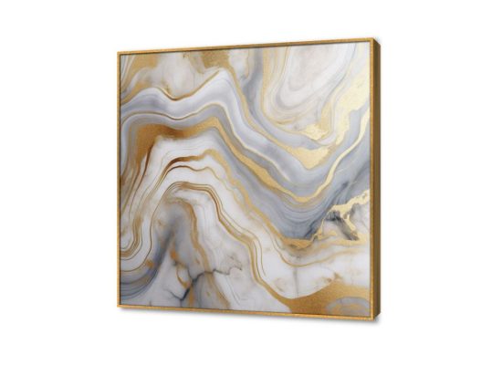 تابلوهات تجريدي ذهبي SA27734 كل التابلوهات المودرن, تجريدي رمادى, فضى – ذهبى لوحات فنية غرفة الاستقبال, غرفة المعيشة, مدخل المنزل, مكاتب – شركات - اعمال مربع