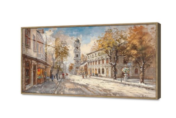 لوحة فنية مدينة SA29125 كل التابلوهات المودرن, دول و مدن مشهورة, اماكن و مدن و مباني ابيض - اوف وايت, اصفر, بنى - بيج الوان زيتية - اكريليك, كلاسيك – نيو كلاسيك, لوحات فنية غرفة الاستقبال, غرفة المعيشة, مدخل المنزل بالعرض, ببرواز, برواز خشبى, مستطيل