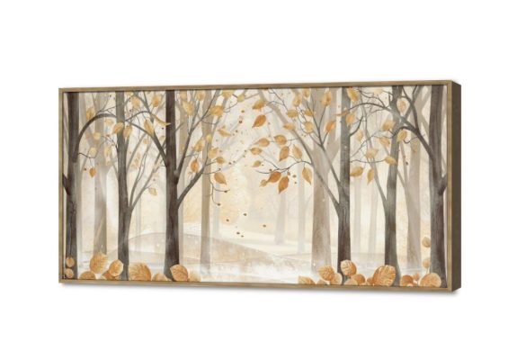 تابلوهات أوراق شجر ذهبية SA29591 كل التابلوهات المودرن, اشجار, مناظر طبيعية برتقالى, بنى - بيج الوان مائية, بسيط و هادئ, تماثل - سيميترى, لوحات فنية, مودرن غرفة الاستقبال, غرفة المعيشة, مدخل المنزل فصل الخريف بالعرض, ببرواز, برواز خشبى, مستطيل