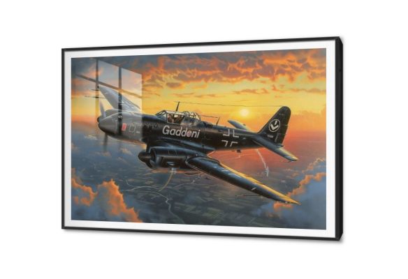 لوحات - طائرة كلاسيكية SA30216 كل التابلوهات المودرن, طائرات, سيارات – دراجات - مواصلات اصفر, برتقالى, رمادى الوان زيتية - اكريليك, لوحات فنية غرفة الاستقبال, غرفة المعيشة, غرفة شباب, مدخل المنزل, مكاتب – شركات - اعمال شروق - غروب اكريليك, بالعرض, ببرواز, برواز SF9, برواز اسود, مستطيل