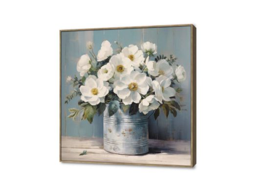 لوحة مودرن - فازة ورود SA31962 كل التابلوهات المودرن, ورود - زهور - نباتات ابيض - اوف وايت, رمادى الوان زيتية - اكريليك, لوحات فنية, مودرن غرفة الاستقبال, غرفة المعيشة, مدخل المنزل, مكاتب – شركات - اعمال فصل الربيع ببرواز, برواز خشبى, مربع