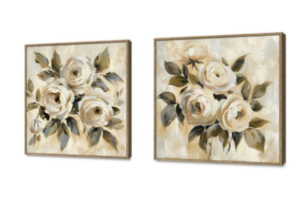تابلوهات ورود أوف وايت SA32544 كل التابلوهات المودرن, ورود - زهور - نباتات ابيض - اوف وايت, اخضر - زيتى, بنى - بيج الوان زيتية - اكريليك, عتيق - فينتاج, لوحات فنية, مودرن غرفة الاستقبال, غرفة المعيشة, مدخل المنزل, مكاتب – شركات - اعمال فصل الربيع بالعرض, ببرواز, برواز خشبى, مستطيل
