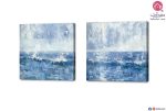 تابلوهات مودرن - باللون الأزرق SA33564 امواج ازرق - تركواز لوحات فنية غرفة الاستقبال