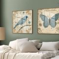 لوحات مودرن - طيور SA34477 كل التابلوهات المودرن, طيور, فراشات, حيوانات و طيور ازرق - تركواز, بنى - بيج عتيق - فينتاج, لوحات فنية, مودرن غرفة الاستقبال, غرفة المعيشة, غرفة النوم اكريليك, بالعرض, ببرواز, برواز خشبى, مستطيل