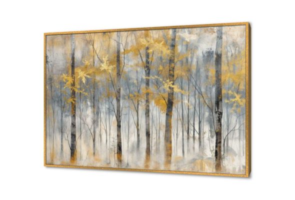 لوحات - أشجار ذهبية SA34912 كل التابلوهات المودرن, غابات, مناظر طبيعية اصفر, رمادى, فضى – ذهبى الوان زيتية - اكريليك, كلاسيك – نيو كلاسيك, لوحات فنية, مودرن غرفة الاستقبال, غرفة المعيشة, مدخل المنزل, مكاتب – شركات - اعمال بالعرض, ببرواز, برواز ذهبى, مستطيل