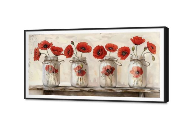 لوحات - ورود حمراء SA35597 كل التابلوهات المودرن, فازات و اوانى, طبيعه صامتة, ورود - زهور - نباتات ابيض - اوف وايت, احمر - نبيتى, رمادى الوان زيتية - اكريليك, تماثل - سيميترى, لوحات فنية, مودرن غرفة الاستقبال, غرفة المعيشة, مدخل المنزل فصل الربيع بالعرض, ببرواز, برواز SF9, برواز اسود, مستطيل