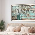 براويز مودرن - ورود SA36549 كل التابلوهات المودرن, فازات و اوانى, طبيعه صامتة, ورود - زهور - نباتات ازرق - تركواز, بنى - بيج الوان زيتية - اكريليك, كلاسيك – نيو كلاسيك, لوحات فنية غرفة الاستقبال, غرفة المعيشة, مدخل المنزل, مكاتب – شركات - اعمال اكريليك, بالعرض, ببرواز, برواز SF9, برواز خشبى, مستطيل