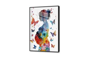 لوحات طبية نسائية SA37051 كل التابلوهات المودرن, اعمال و شركات, عيادات - طبيه - مستشفيات احمر - نبيتى, ازرق - تركواز, برتقالى, بينك – فوشيا, متعدد الالوان الوان مائية, ديجيتال آرت, مودرن مكاتب – شركات - اعمال اكريليك, بالطول, ببرواز, برواز اسود, مستطيل