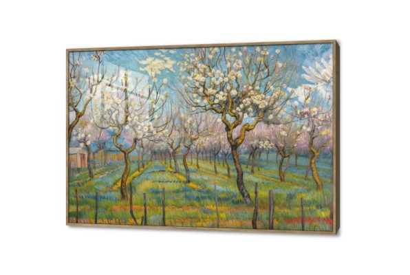 لوحات فان جوخ SA37015 كل التابلوهات المودرن, مزارع - حقول, مناظر طبيعية اخضر - زيتى, ازرق - تركواز الوان زيتية - اكريليك, كلاسيك – نيو كلاسيك, لوحات فنية غرفة الاستقبال, غرفة المعيشة فصل الربيع اكريليك, بالعرض, ببرواز, برواز خشبى, مستطيل