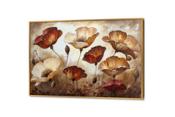 تابلوهات مودرن - ورود SA36878 كل التابلوهات المودرن, ورود - زهور - نباتات ابيض - اوف وايت, احمر - نبيتى, بنى - بيج الوان زيتية - اكريليك, عتيق - فينتاج, لوحات فنية غرفة الاستقبال, غرفة المعيشة, غرفة النوم, مدخل المنزل, مكاتب – شركات - اعمال بالعرض, ببرواز, برواز ذهبى, مستطيل
