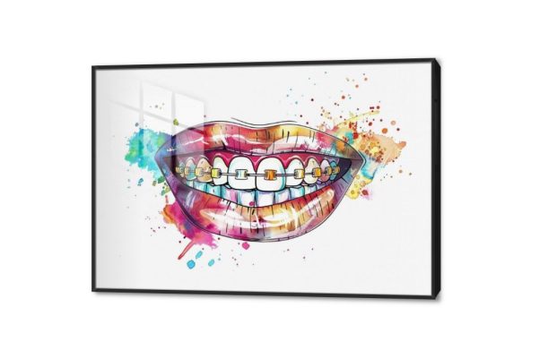 لوحات مودرن – طبية SA37713 كل التابلوهات المودرن, اعمال و شركات, عيادات - طبيه - مستشفيات ابيض - اوف وايت, متعدد الالوان الوان مائية, لوحات فنية, مودرن مكاتب – شركات - اعمال اكريليك, بالعرض, ببرواز, برواز اسود, مستطيل