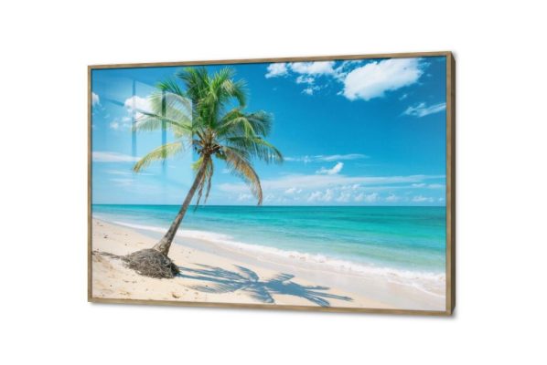 تابلوه مودرن - شاطئ النخيل SA37673 كل التابلوهات المودرن, شاطئ البحر, بحار و شواطئ و مراكب ابيض - اوف وايت, اخضر - زيتى, ازرق - تركواز صور فوتوغرافية, مودرن غرفة الاستقبال, غرفة المعيشة, مكاتب – شركات - اعمال اجازة الصيف اكريليك, بالعرض, ببرواز, برواز خشبى, مستطيل