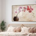 تابلوه - فازة ورد SA38435 كل التابلوهات المودرن, فازات و اوانى, طبيعه صامتة, ورود - زهور - نباتات احمر - نبيتى, بنى - بيج, بينك – فوشيا الوان مائية, بسيط و هادئ, كلاسيك – نيو كلاسيك, لوحات فنية غرفة الاستقبال, غرفة المعيشة, مدخل المنزل فصل الربيع اكريليك, بالعرض, ببرواز, برواز خشبى, مستطيل