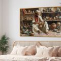 لوحات مصرية - صانع الخزف SA39959 كل التابلوهات المودرن, اعمال و شركات, اعمال يدوية و اخرى, رجال, مصر القديمة, شخصيات و وجوه, مصر ابيض - اوف وايت, برتقالى, بنى - بيج الوان زيتية - اكريليك, كلاسيك – نيو كلاسيك, لوحات فنية مدخل المنزل, مكاتب – شركات - اعمال بالعرض, ببرواز, برواز ذهبى, مستطيل
