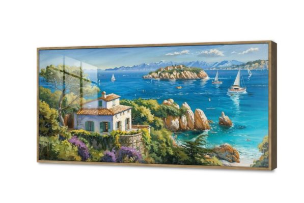 تابلوهات كلاسيك - البحر SA39565 كل التابلوهات المودرن, لوحات مدن على البحر, اماكن و مدن و مباني اخضر - زيتى, ازرق - تركواز الوان زيتية - اكريليك, دول البحر المتوسط, كلاسيك – نيو كلاسيك, لوحات فنية غرفة الاستقبال, غرفة المعيشة, مكاتب – شركات - اعمال اكريليك, بالعرض, ببرواز, برواز خشبى, مستطيل
