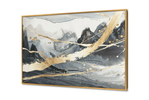 تابلوهات مودرن رسم تجريدي رخامي SA42651 كل التابلوهات المودرن, تجريدي ابيض و اسود, رمادى, فضى – ذهبى الوان مائية, لوحات فنية, مودرن غرفة الاستقبال, غرفة المعيشة, مدخل المنزل, مكاتب – شركات - اعمال بالعرض, ببرواز, برواز ذهبى, مستطيل