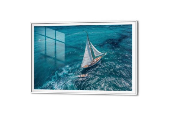 تابلوهات مودرن باللون الأزرق بحر ومراكب SA43763 كل التابلوهات المودرن, امواج, قوارب و مراكب, بحار و شواطئ و مراكب ازرق - تركواز صور فوتوغرافية, مودرن غرفة الاستقبال, غرفة المعيشة, مكاتب – شركات - اعمال اكريليك, بالعرض, ببرواز, برواز SF9, برواز ابيض, مستطيل