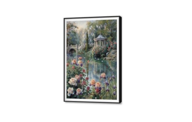 تابلوهات شرفة مطلة على بحيرة ساحرة SA45176 كل التابلوهات المودرن, غابات, مناظر طبيعية, ورود - زهور - نباتات اخضر - زيتى, بينك – فوشيا الوان زيتية - اكريليك, عتيق - فينتاج, لوحات فنية, مودرن غرفة الاستقبال, غرفة المعيشة, مدخل المنزل بالطول, ببرواز, برواز SF9, برواز اسود, مستطيل