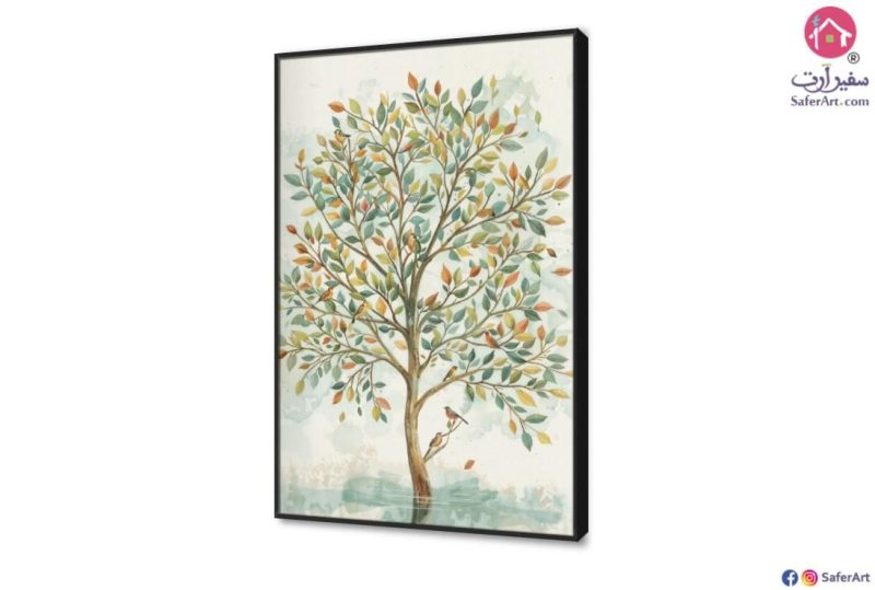 تابلوه مودرن ببرواز شجره و عصافير SA49567 ( كل التابلوهات المودرن), اشجار, اوراق شجر - نباتات, طيور, مميزة و مختارة, حيوانات و طيور, مناظر طبيعية, ورود , زهور و نباتات اخضر - زيتى, اصفر الوان مائية, تماثل - سيميترى, لوحات فنية, مودرن غرفة الاستقبال, غرفة المعيشة, غرفة النوم, مدخل المنزل بالطول, ببرواز, مستطيل