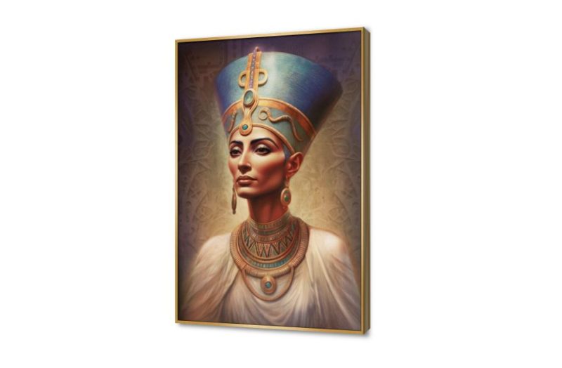 تابلوه مودرن - ملكه مصرية SA75708 كل التابلوهات المودرن, بنات, مصر الفرعونية, شخصيات و وجوه, مصر ابيض - اوف وايت, ازرق - تركواز, بنى - بيج, فضى – ذهبى الوان زيتية - اكريليك, كلاسيك – نيو كلاسيك, لوحات فنية, مودرن غرفة المعيشة, غرفة الاستقبال, مدخل المنزل, مكاتب – شركات - اعمال بالطول, ببرواز, برواز ذهبى, مستطيل