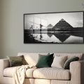اهرامات الجيزه و النيل قديما SA75617 كل التابلوهات المودرن, مصر الفرعونية, مصر القديمة, مناظر مصرية, مصر ابيض و اسود صور فوتوغرافية, مودرن غرفة المعيشة, غرفة الاستقبال, مكاتب – شركات - اعمال بالعرض, اكريليك, ببرواز, برواز اسود, مستطيل