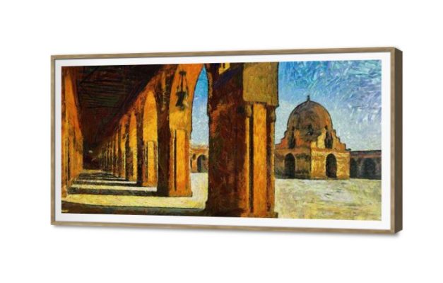 تابلوه مودرن ساحه مسجد ابن طولون بالقاهرة SA76715 كل التابلوهات المودرن, اماكن اسلامية و عربية, مبانى و هندسة معمارية, اسلامى - ايات قرآنية و خط عربى, اماكن و مدن و مباني ازرق - تركواز, بنى - بيج الوان زيتية - اكريليك, لوحات فنية مدخل المنزل, مكاتب – شركات - اعمال بالعرض, ببرواز, برواز SF9, برواز خشبى, مستطيل