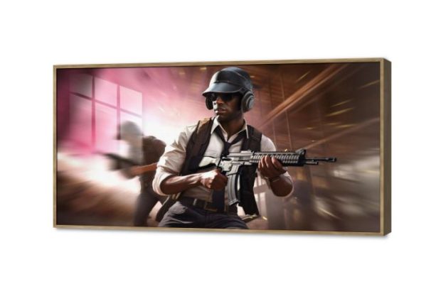 تابلوه مودرن بابجى لمحبى العاب الحروب SA77403 كل التابلوهات المودرن, اكشن - مغامرات, جيمنج - العاب و تسليه, رجال, شخصيات و وجوه بنى - بيج, الوان داكنة, بينك – فوشيا ديجيتال آرت, صور فوتوغرافية, مودرن غرفة شباب, مكاتب – شركات - اعمال بالعرض, اكريليك, ببرواز, برواز خشبى, مستطيل