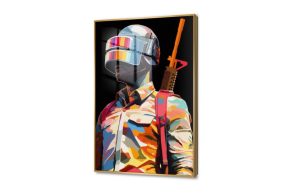 تابلوه مودرن بابجى PUBG SA77345 كل التابلوهات المودرن, اكشن - مغامرات, جيمنج - العاب و تسليه, رجال, شخصيات و وجوه اسود, الوان داكنة, برتقالى الستريشن - فيكتور, مودرن, نيون ستايل غرفة شباب, مكاتب – شركات - اعمال بالطول, ببرواز, برواز ذهبى, مستطيل