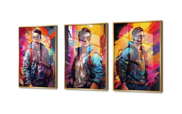 تابلوهات مودرن فاشون و ازياء شباب SA77338 كل التابلوهات المودرن, رجال, فاشون - ازياء, شخصيات و وجوه, موضة – ازياء - بنات متعدد الالوان, قوى و زاهى ديجيتال آرت, مودرن غرفة شباب, مكاتب – شركات - اعمال اكريليك, بالعرض, ببرواز, برواز ذهبى, مستطيل