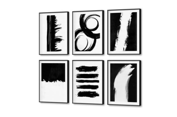 لمسات فنية ابيض و اسود SA79532 كل التابلوهات المودرن, مميزة و مختارة, تجريدي ابيض و اسود, اللون الواحد بسيط و هادئ, بوهو ستايل, ديجيتال آرت, لوحات فنية, مودرن غرفة الاستقبال, غرفة المعيشة, مدخل المنزل, مكاتب – شركات - اعمال ببرواز, برواز SF9, برواز اسود