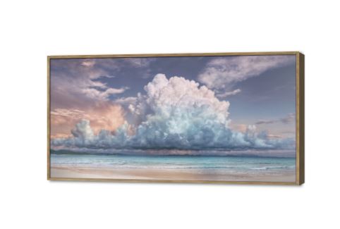 تابلوهات مودرن غيوم كثيفه فوق البحر SA88294 كل التابلوهات المودرن, سحاب, مناظر طبيعية ازرق - تركواز, برتقالى, موف – ارجوانى الوان مائية, مودرن غرفة الاستقبال, غرفة المعيشة, مكاتب – شركات - اعمال شروق - غروب بالعرض, ببرواز, برواز خشبى, مستطيل