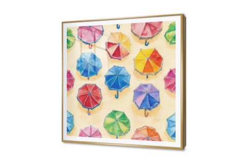 تابلوهات مودرن شمسيات بالوان زاهية و متنوعة SA88715 كل التابلوهات المودرن, شمسية و مظلات, طبيعه صامتة ازرق - تركواز, اصفر, متعدد الالوان الوان مائية, لوحات فنية, مودرن غرفة المعيشة, مكاتب – شركات - اعمال اجازة الصيف اكريليك, ببرواز, برواز SF9, برواز خشبى, برواز ذهبى, مربع