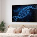 تابلوه مودرن الحمض النووي (DNA) SA88463 كل التابلوهات المودرن, اعمال و شركات, علوم, عيادات - طبيه - مستشفيات ازرق - تركواز, اسود, الوان داكنة ديجيتال آرت, مودرن, نيون ستايل مكاتب – شركات - اعمال بالعرض, ببرواز, برواز خشبى, مستطيل