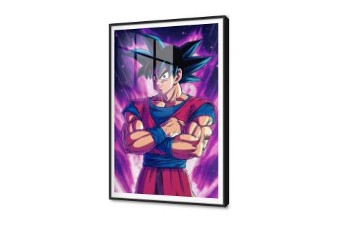 لوحات حائط مودرن سون غوكو SA88320 كل التابلوهات المودرن, افلام - مسلسلات - ميديا, انمى, جيمنج - العاب و تسليه احمر - نبيتى, ازرق - تركواز, بينك – فوشيا, موف – ارجوانى الستريشن - فيكتور, لوحات فنية, مودرن, نيون ستايل غرفة شباب اكريليك, بالطول, ببرواز, برواز SF9, برواز اسود, مستطيل